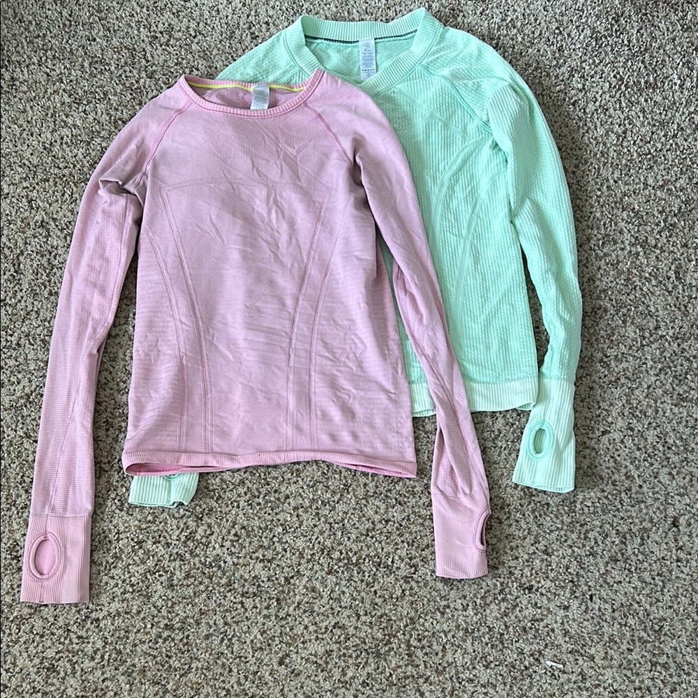 Ivivva long sleeve tops, both come with this listing